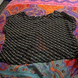 Delia’s anchor mesh shirt